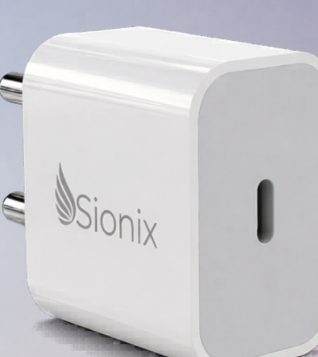 Type-C Charger - SIONIX 20W White Wall Charger
