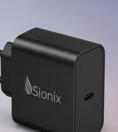 SIONIX 33W PD charger in black